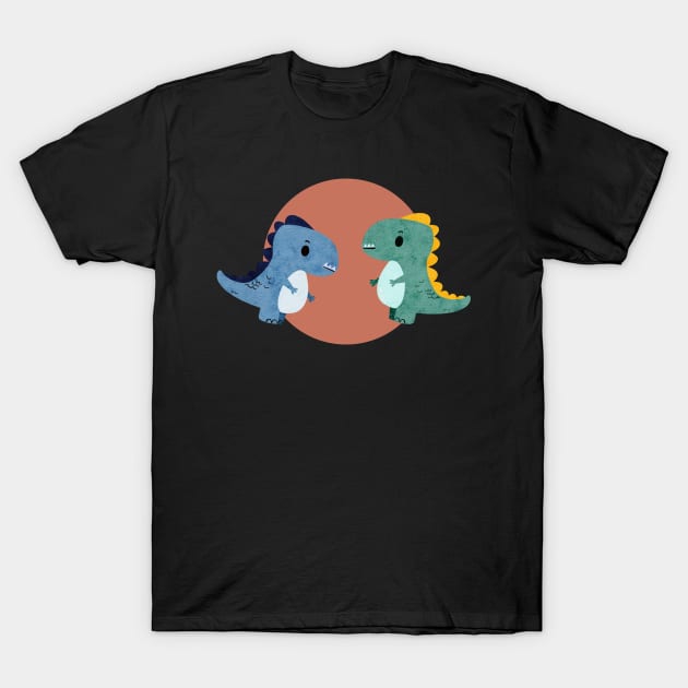 Dinosaur Friends T-Shirt by NICHE&NICHE